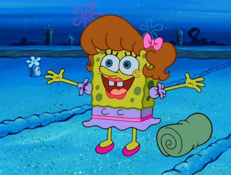 female spongebob|girl version of spongebob.